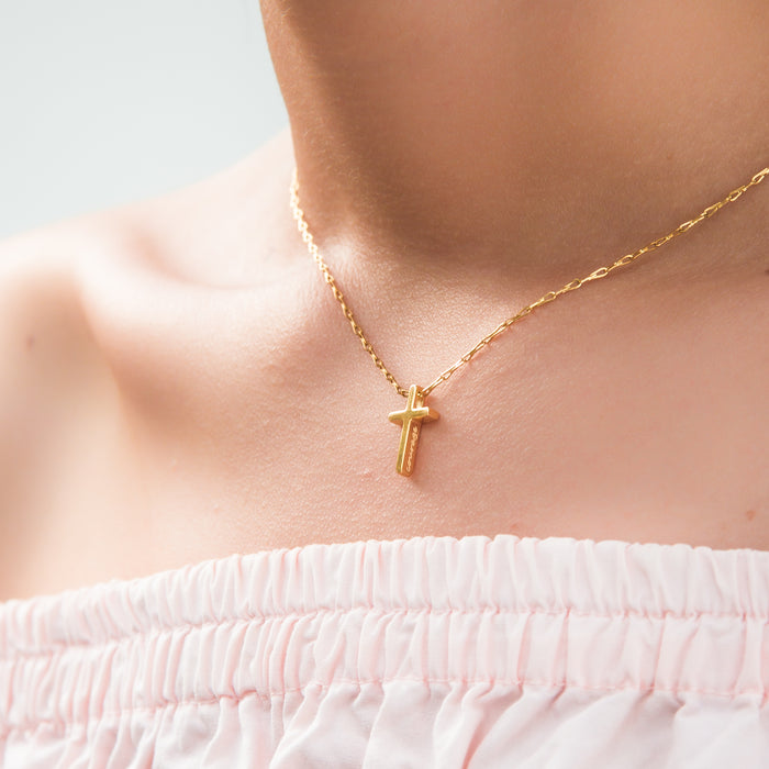 Great Courage Gold Necklace