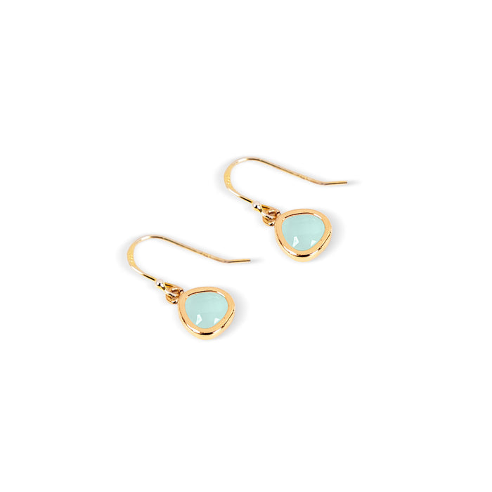 Desert Sunrise Earrings- Teal