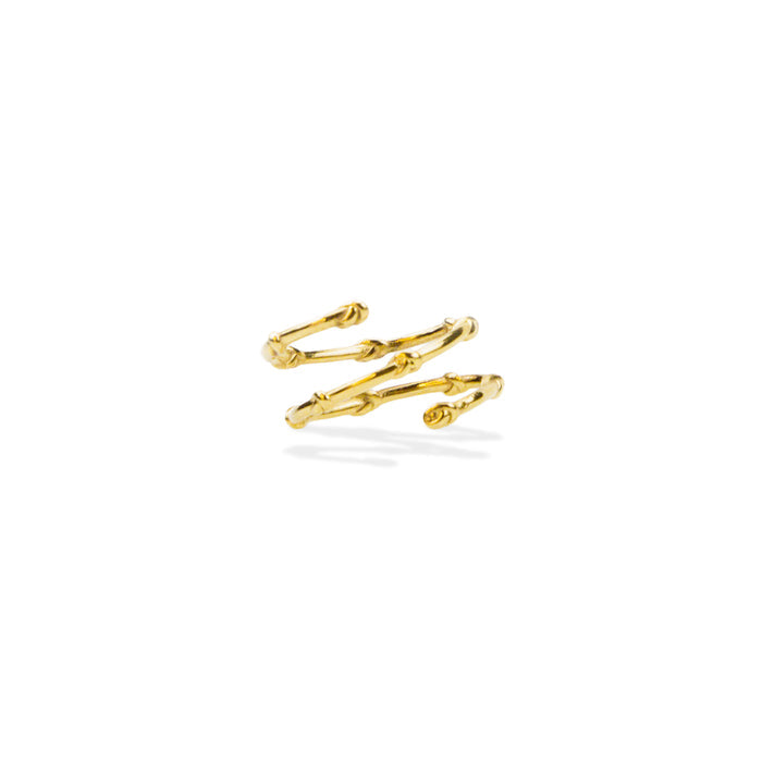 Knots of Freedom Ring- Gold