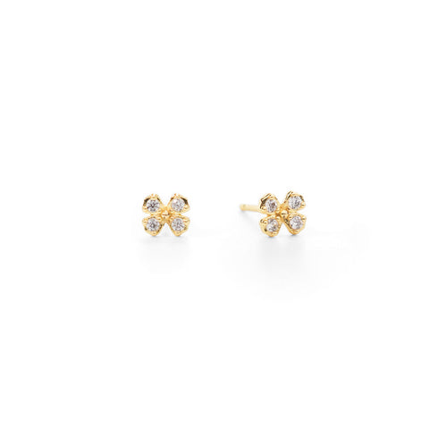 Eden’s Mustard Flower Post Earrings are inspired by the mustard plant, s...