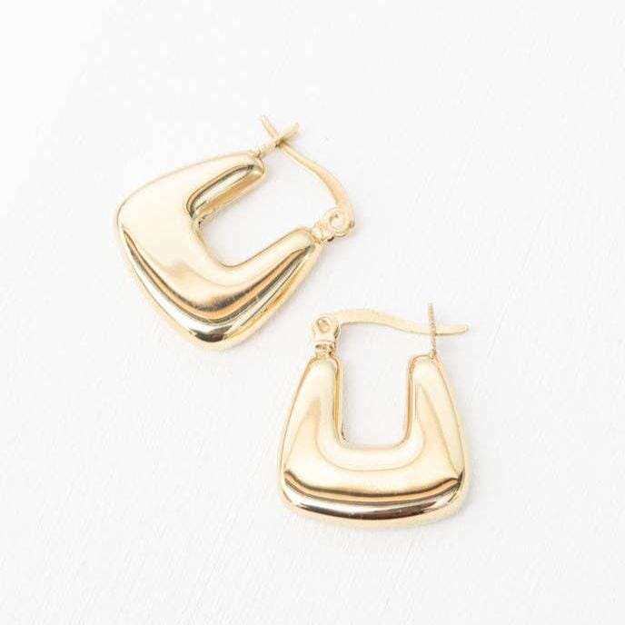 Royale Gold Hoops