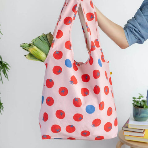 Slouchy Ethical Tote- Tomatoes