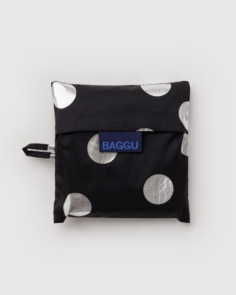 Silver Polka Dot Standard BAGGU