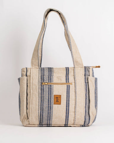 Our Travel Totes are made from sturdy fabrics and are a great travel com...