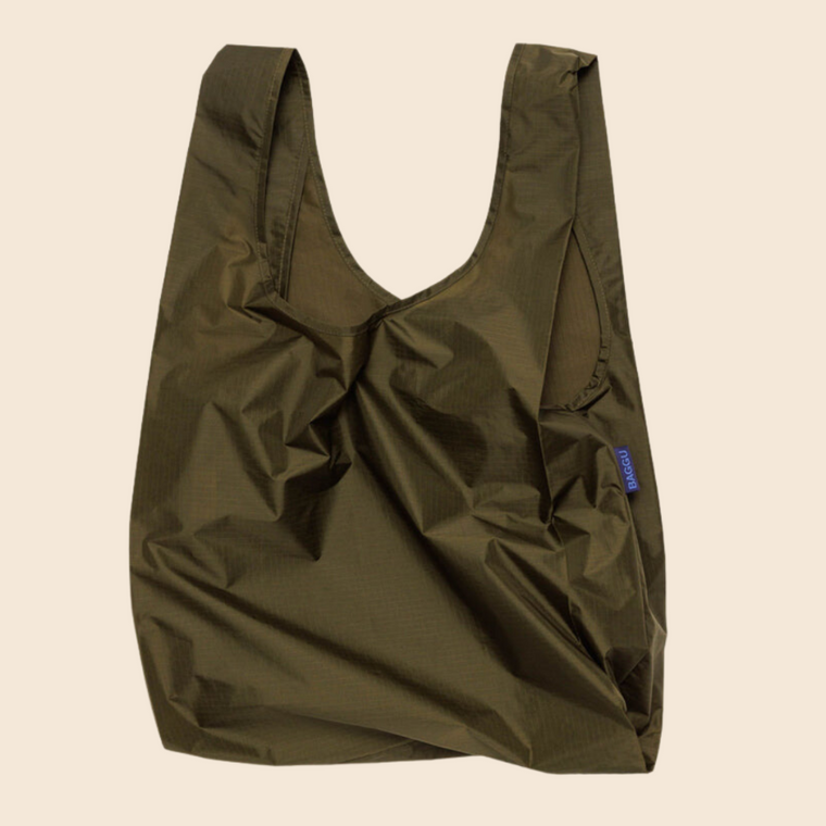Solid Baggu Reusable Bag- Tamarind
