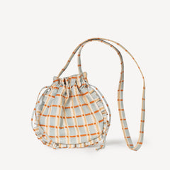 Momo Crossbody Bag- Powder Plaid
