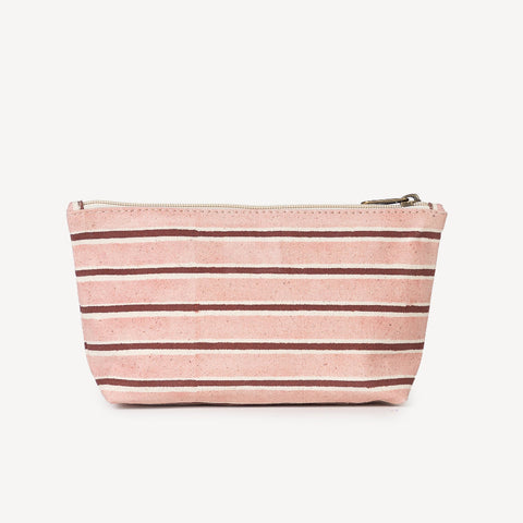 Waterproof Pouch- Berry Stripe