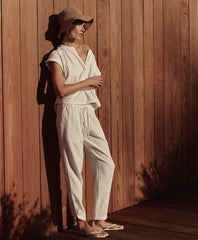 Coastal Organic Tapered Pull-On Pant
