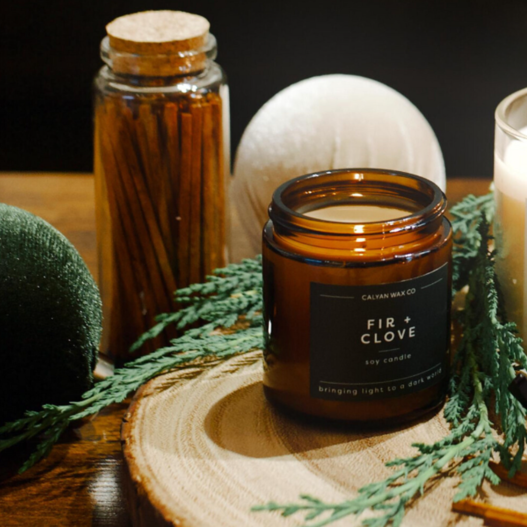 Fir + Clove Mini Soy Candle- Limited Release