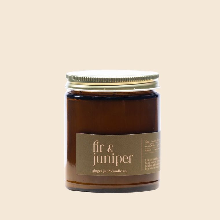 Fir & Juniper Soy Candle