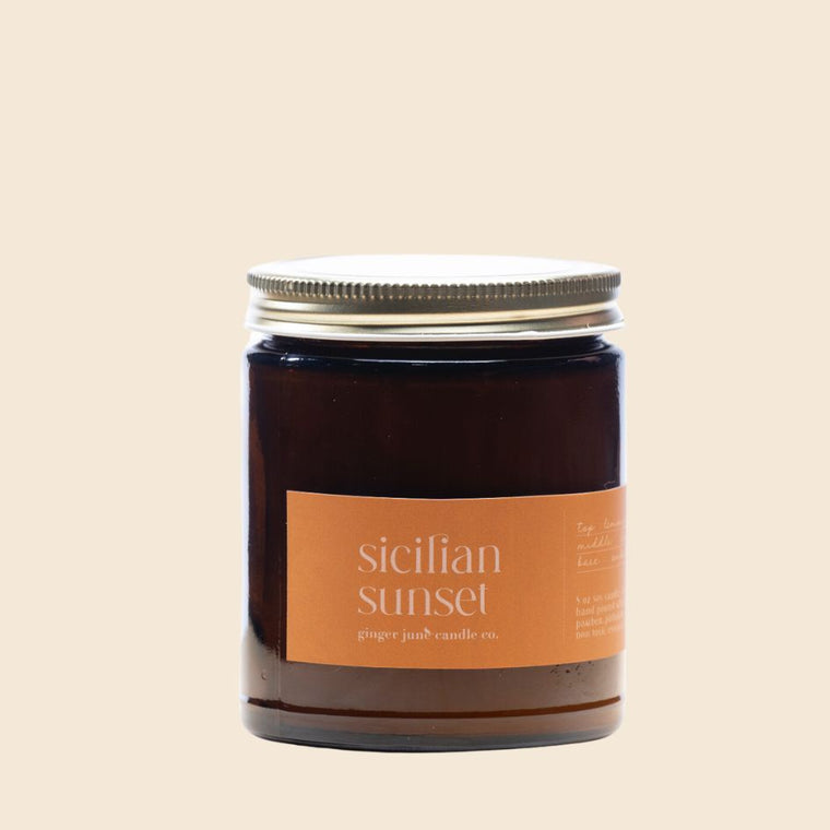 Sicilian Sunset Soy Candle