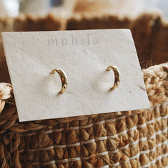 Sano Gold Plated Earrings