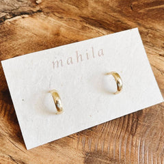 Sano Gold Plated Earrings