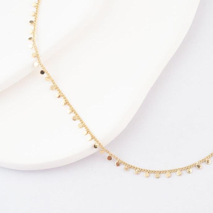 Joyful Radiance Gold Necklace