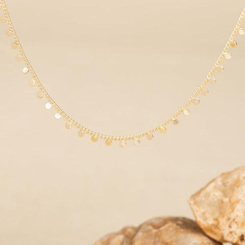 Joyful Radiance Gold Necklace