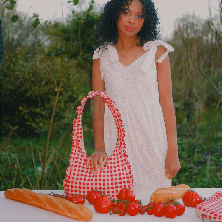 Momo Shoulder Bag - Tomato