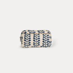 Block Print Belt Bag- Indigo Fern