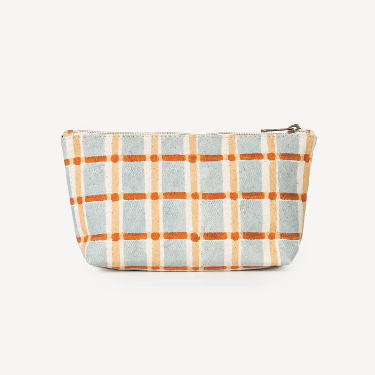 Waterproof Pouch- Powder Plaid