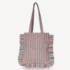 Momo Tote- Blanket Stripe