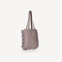 Momo Tote- Blanket Stripe