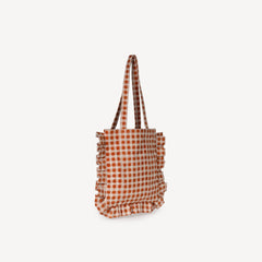 Momo Tote- Harvest Gold Gingham