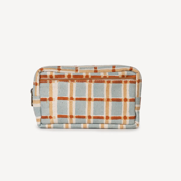 Crossbody/Belt Bag- Powder Plaid