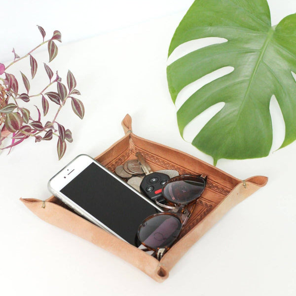 ethical leather home decor