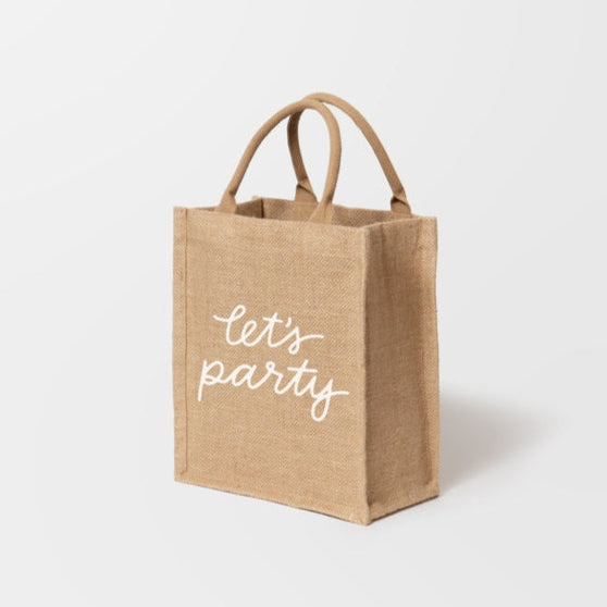 "Let's Party" Reusable Tote