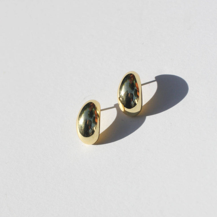 Luxe Gold Huggie Earrings