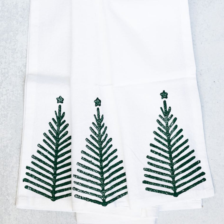 Tea Towel Christmas Tree