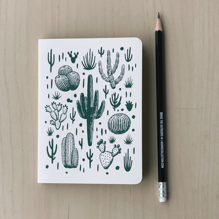 Mini Cactus Notebook