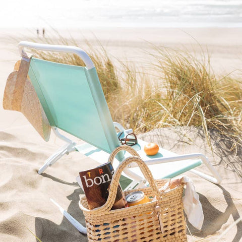 handwoven basket purse