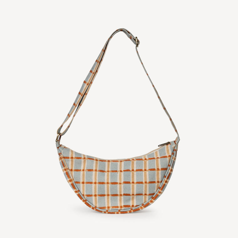Moon Sling Bag - Powder Plaid