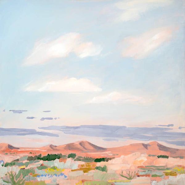 Morning Desert Light Original Artwork Print