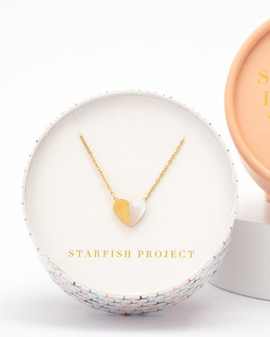 Our stunning Give Hope Mother of Pearl Necklace is the definition of wea...