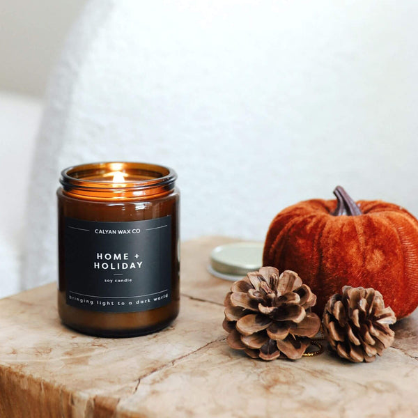 Calyan Wax Co home and holiday soy candle 