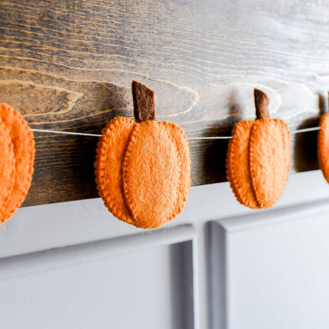 Pumpkin Garland- Orange