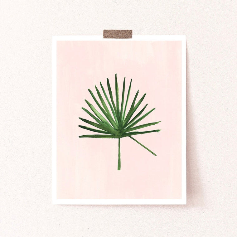 Windmill Palm Art Print
