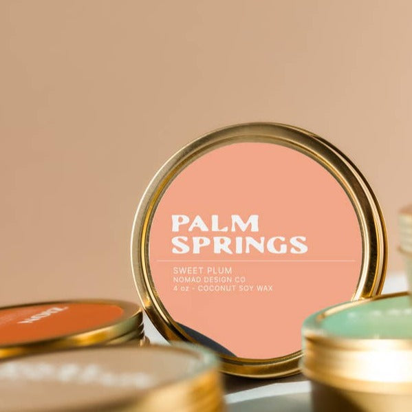 Palm Springs Travel Soy Candle