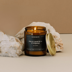 Palo Santo + Cypress Soy Candle - Redemption Market