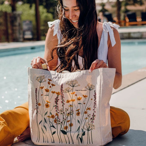 Free to Be Wild Tote