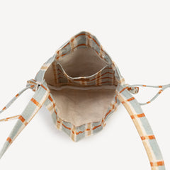 Momo Crossbody Bag- Powder Plaid