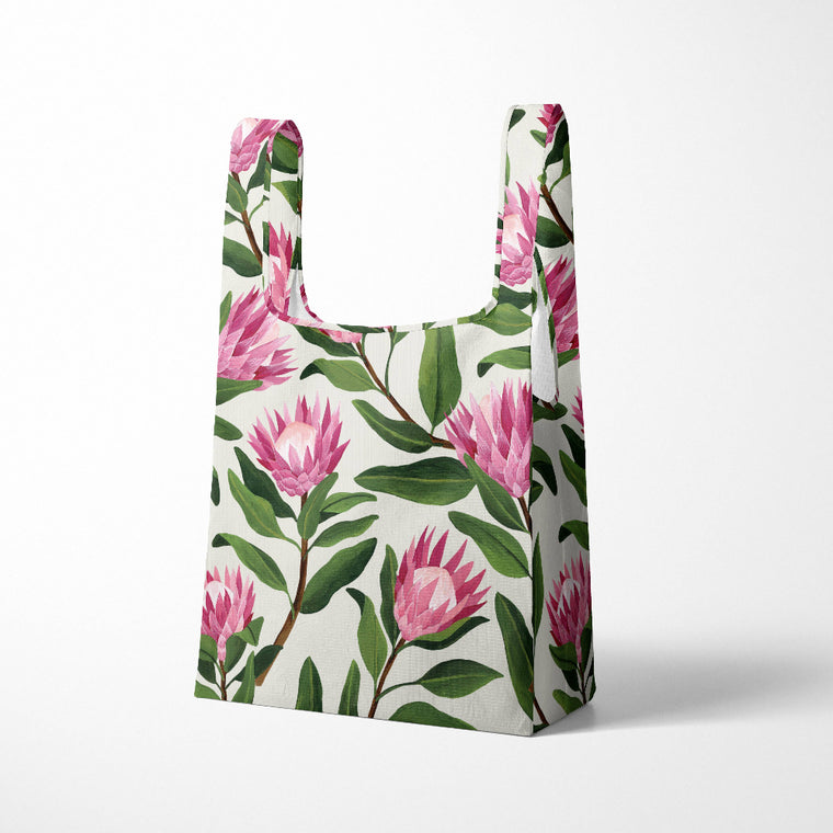 King Protea Reusable Shopping Bag