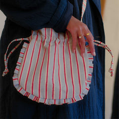 Momo Crossbody Bag- Blanket Stripe