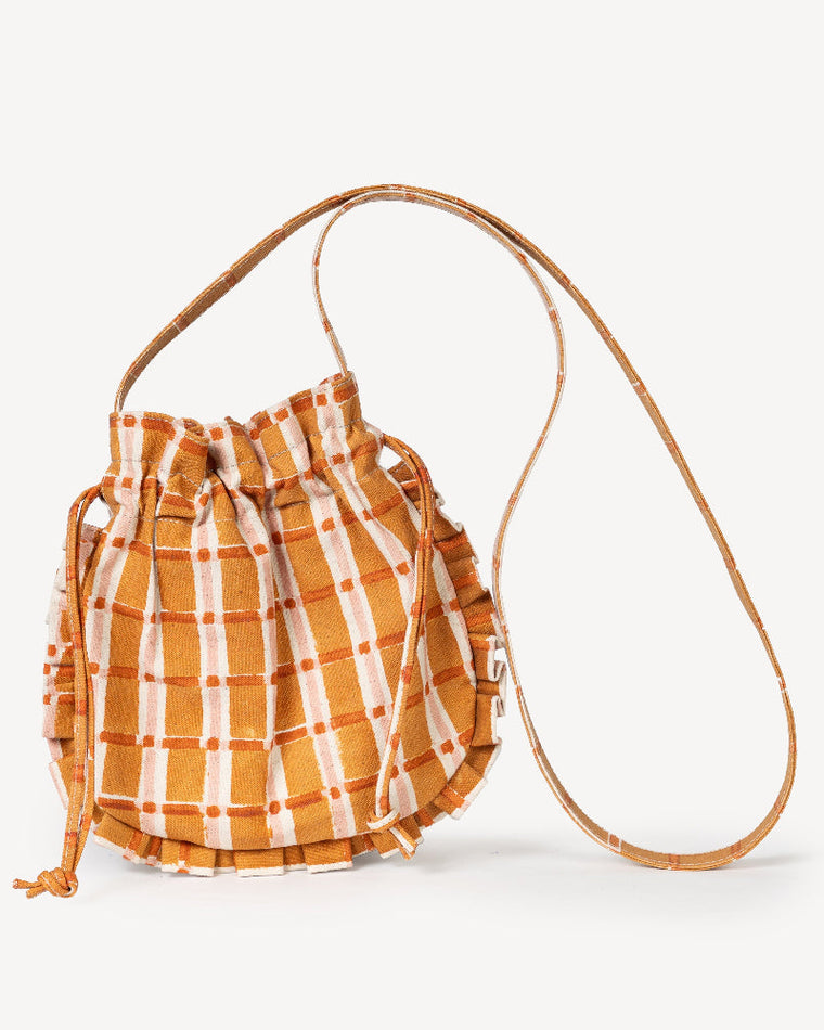 Momo Crossbody Bag- Ember Plaid