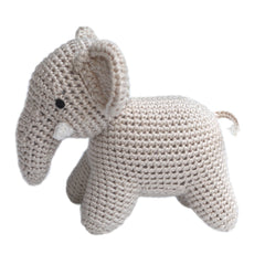Elephant Organic Handmade Rattle