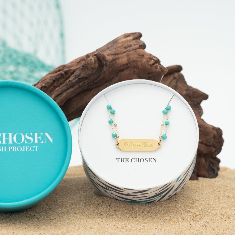 Follow Him Gold Bracelet- LAST CHANCE!