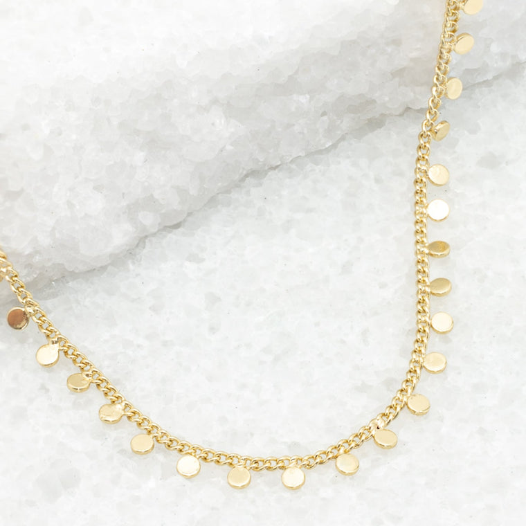Joyful Radiance Gold Necklace