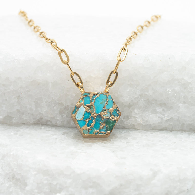 Still Waters Turquoise Necklace