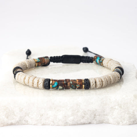 Vanguard Lava Bead Bracelet